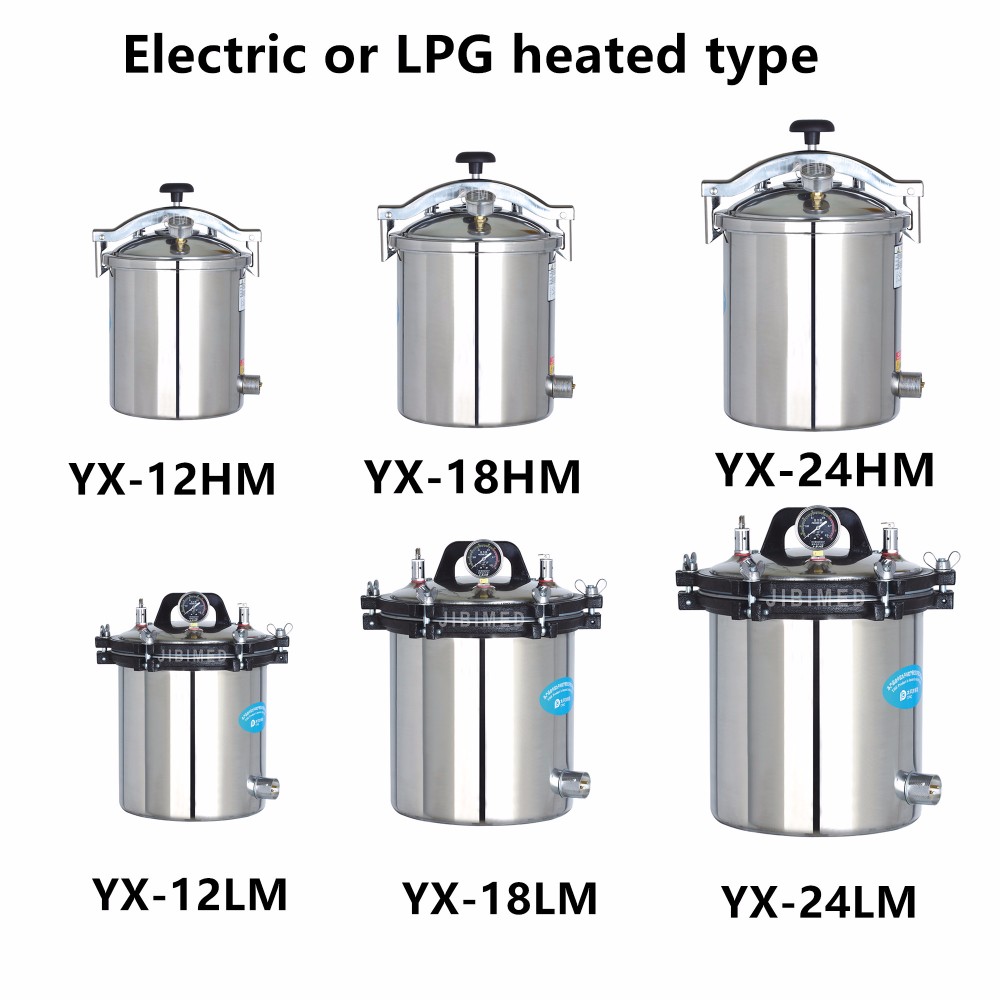 Nồi hấp tiệt trùng 18 lít YX-18LM, Jibimed